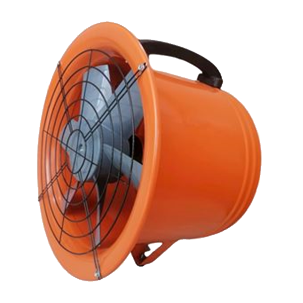 Ventiladores axiales y centrífugos, VENTILADOR AXIAL TUBULAR IDEAL PARA ESPACIOS CONFINADOS PORTATIL CON REJILLA